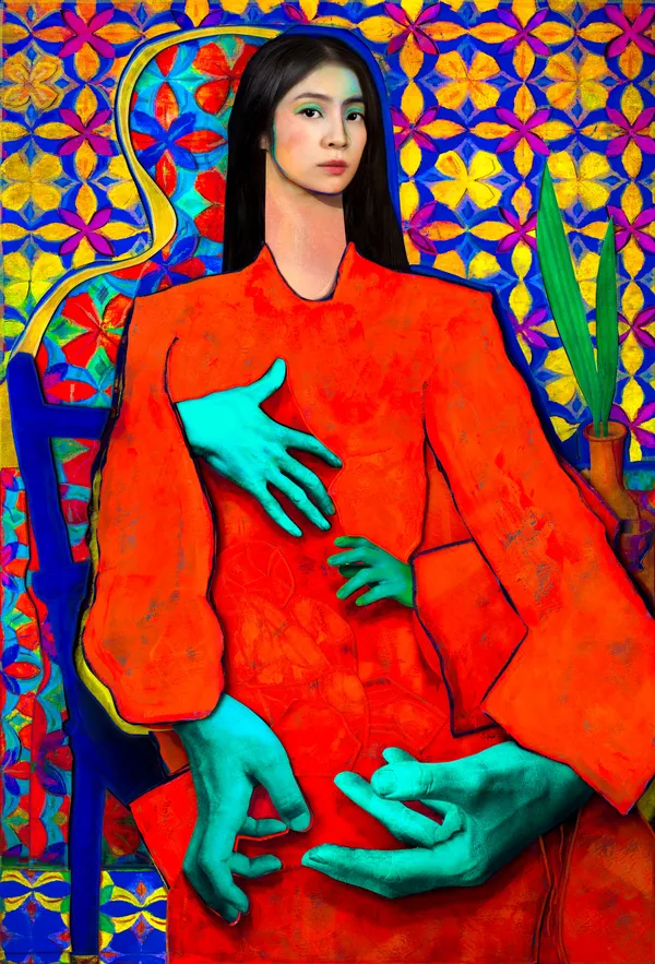 Cooper & Gorfer, The Orange Embrace, 2023