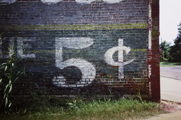 William Christenberry, 5 Cent, Demopolis, 1980