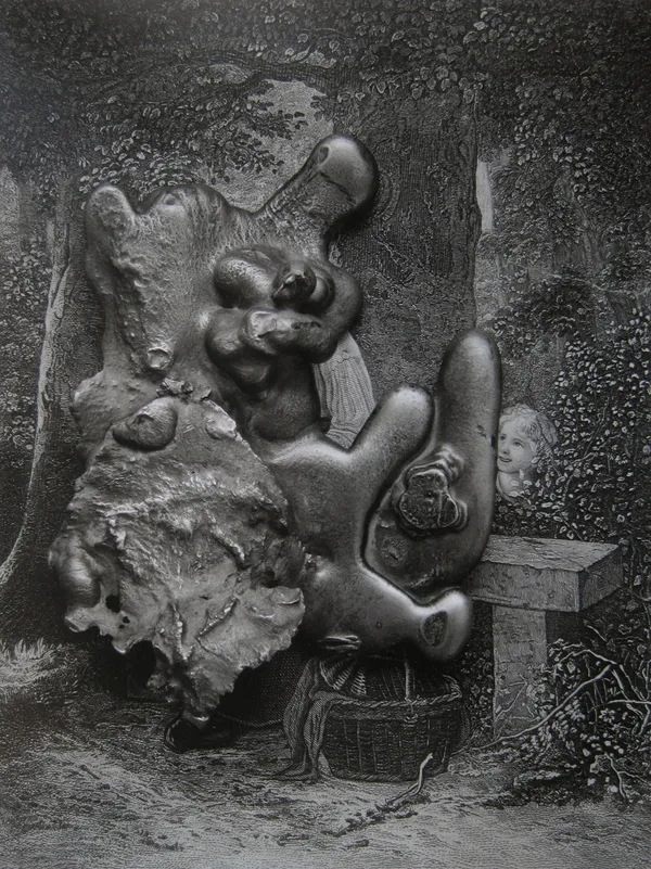 Frederick Sommer, The Virgin and Child with St. Anne and Infant St. John, 1966