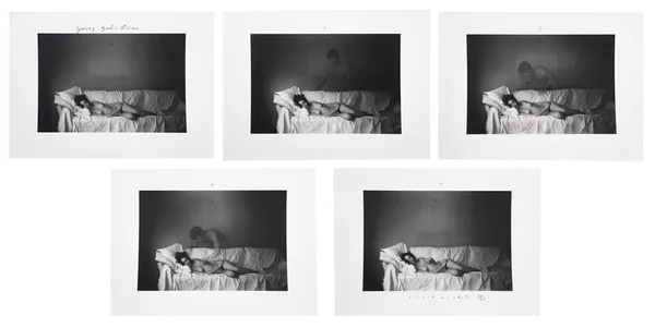 Duane Michals, The Young Girl’s Dream, 1969