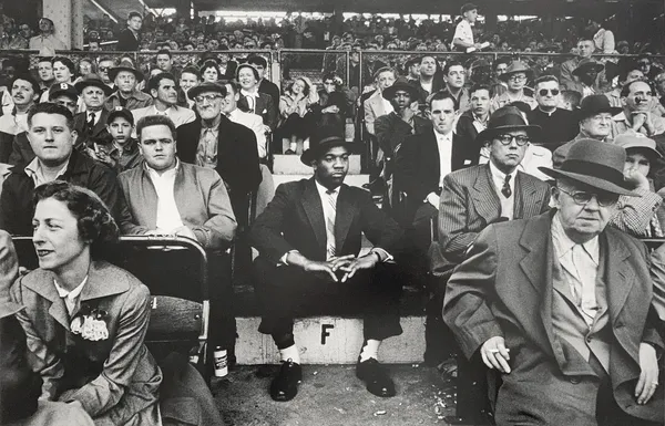 William Klein, F, Ebbets Field, New York, 1955