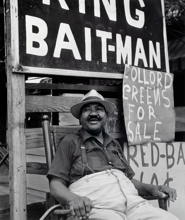Berenice Abbott, King Baitman, Georgia, 1954