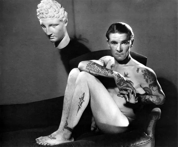 George Platt Lynes, Tattooed Man, 1934