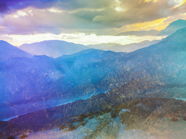 Terri Loewenthal, Psychscape 57 (Mount Baldy, CA), 2018