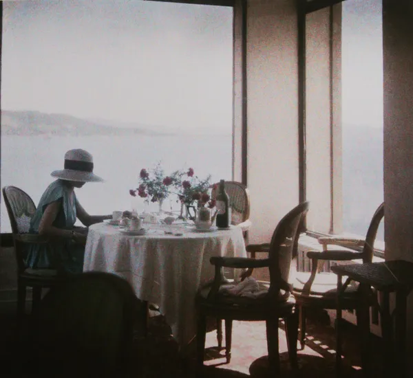 Jacques-Henri Lartigue, Bibi at Eden Roc, Cap d' Antibes, 1920