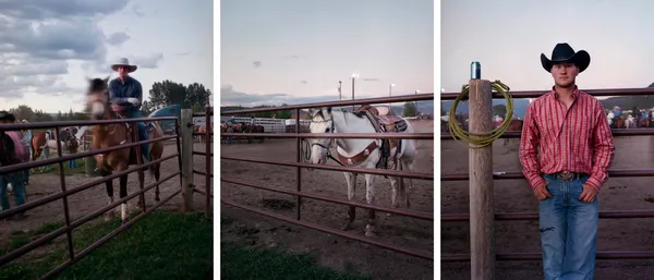 David Hilliard, Two Cowboys Two Horses, 2012
