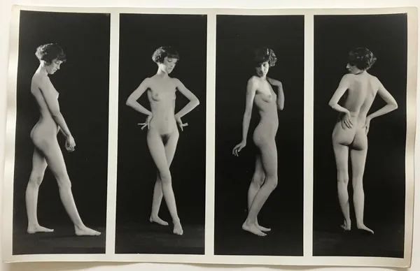 Albert Arthur Allen, Untitled Nude (from The Female Figure Series no. 5), 1916 - 1930