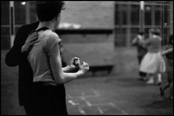 Bruce Davidson, Brooklyn Gang (boy making fists), 1959