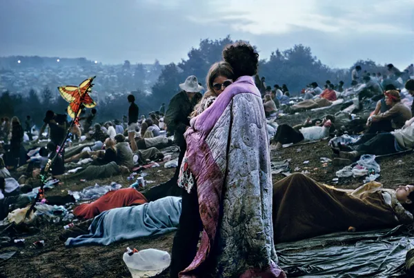 Burk Uzzle, Woodstock Album Cover, 1969