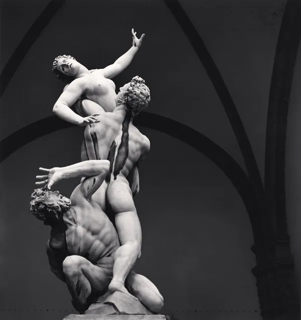 Michael Kenna, Rape of the Sabine Women, Study 2, Florence, Italy, 1997
