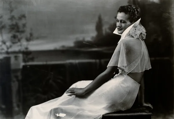 P.H. Polk, Mildred Hanson Baker, 1937