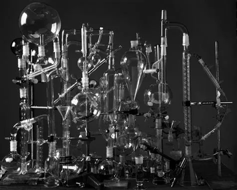 Abelardo Morell, Laboratory Glassware Construction, 2004