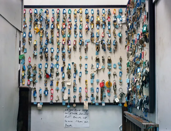 Mitch Epstein, Key Board For Epstein & Weiss Real Estate at Epstein Furniture, 2000