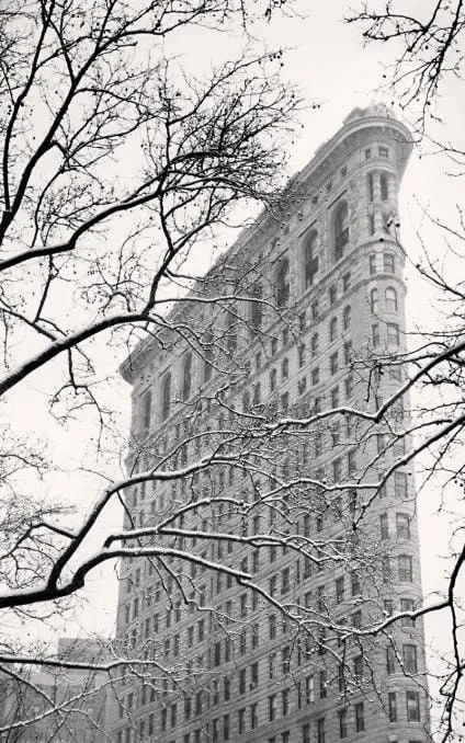 Michael Kenna, Flatiron Building, Study 2, New York, USA, 2003