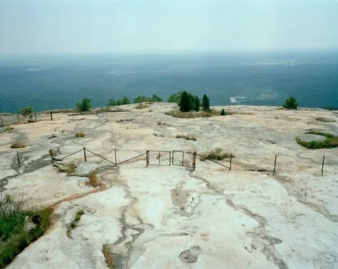 Jessica Ingram, Atop Stone Mountain, from the series "A Civil Rights Memorial", 2003