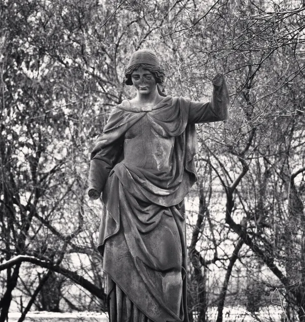 Michael Kenna, Garden Statue, Prague, Czechoslovakia, 1990