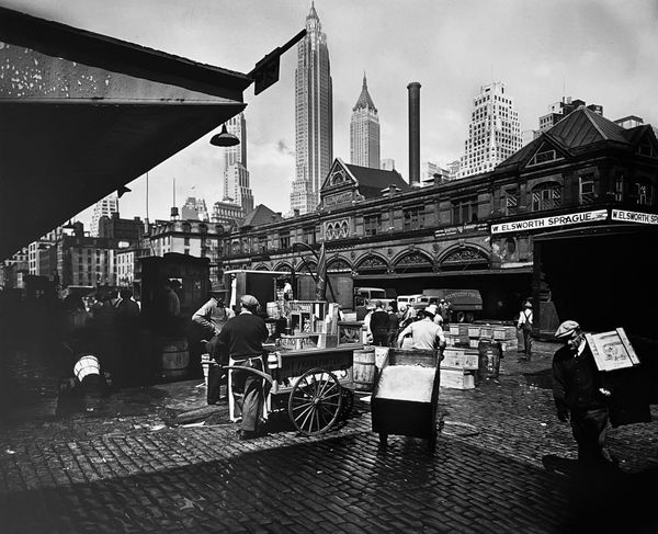 Berenice Abbott, Fulton Fish Market, 1933 SOLD