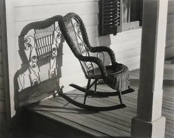 Ralph Steiner, American Rural Baroque (Wicker Chair), 1929