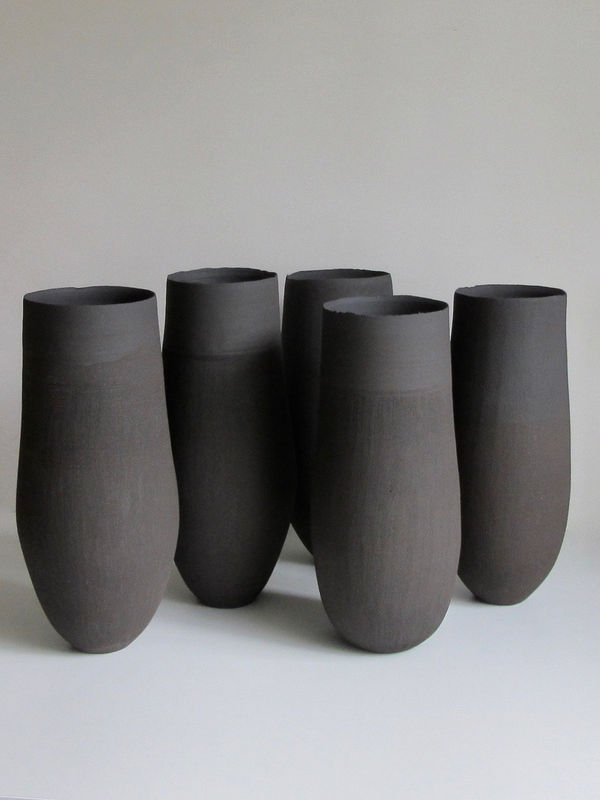 Tanya McCallin, Unglazed Black Vessels