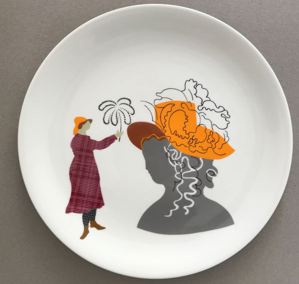 Charlotte Hodes, Hat Decorating