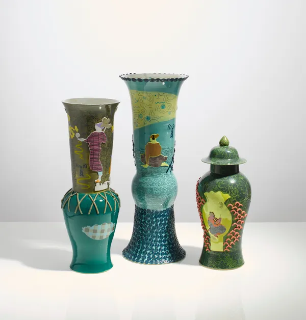 Charlotte Hodes, Conversations en Plein Air | Vases