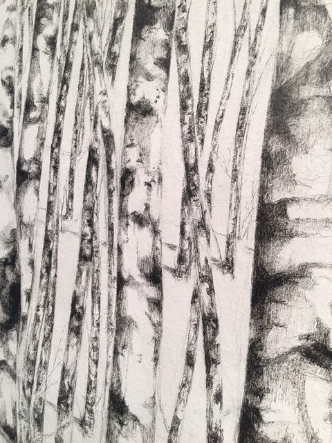 Solange León, Lloyd Wright (triptych)