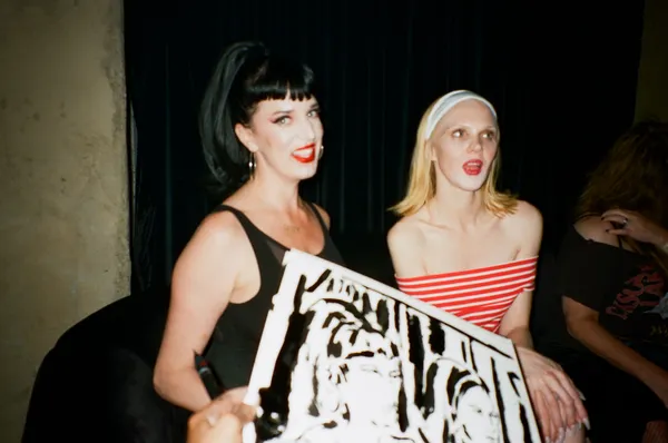 Desire and Angela at The Hollywood Roosevelt for "Boho Noir" by Club Chess and Jasmine Johnson 6.14.25 (Hollywood, CA USA)