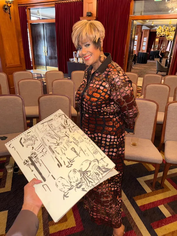 Denise Thimes at Los Angeles Athletic Club for The Marlonius Jazz Orchestra 6.22.25 (Los Angeles, CA USA)