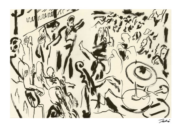 Jaki Doyka, Poncili Creacion at WSA for "Rhizome Forever Party" 5.9.24 (#1), 2024