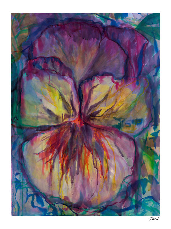 Jaki Doyka, Pansy #2 3.8.23 (Rancho Mirage, CA USA), 2023