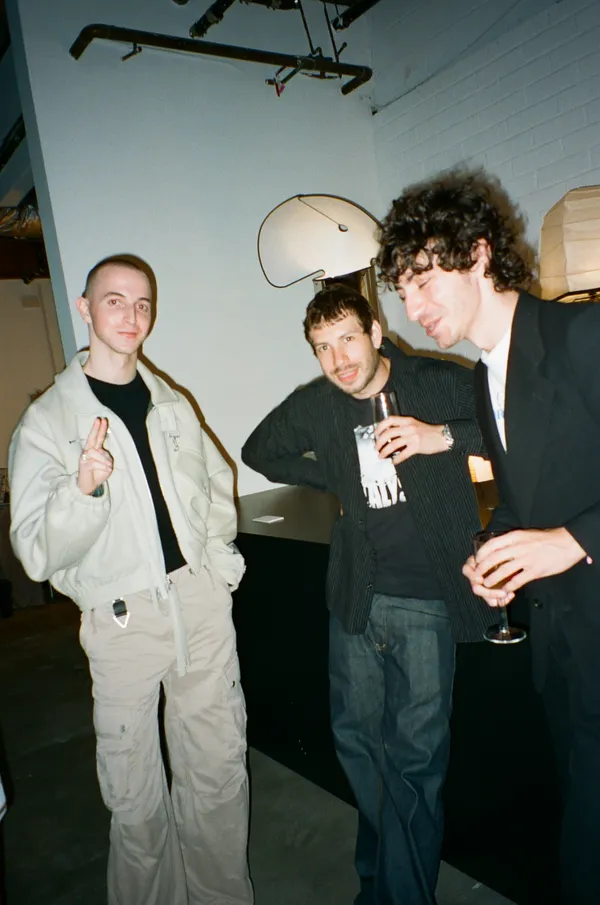 Benji Taylor and Bobby Giangeruso at Saie Beauty "The Art of Glow" 6.6.25 (West Hollywood, CA USA)