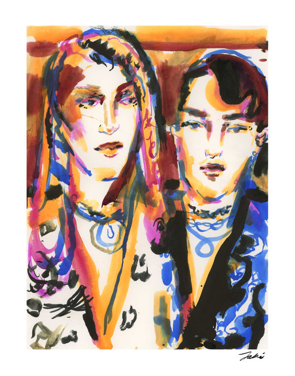 Jaki Doyka, Adrian Patterson and RJ Chumbly at Milk Studios for Milk Makeup x Ulta Beauty Dinner 3.5.25 (Hollywood, CA USA), 2025