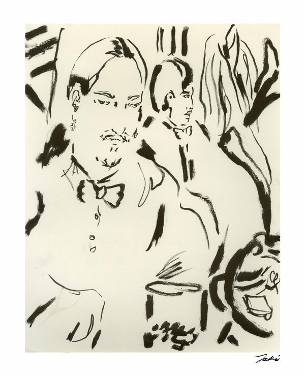 Jaki Doyka, Martin Martinez at WSA for "Rhizome Forever Party" 5.9.24, 2024