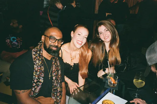 Vikram, Olivia Kuper Harris, and Neda at Sam First for "Marlonius Jazz Orchestra" 1.22.26 (Los Angeles, CA USA)