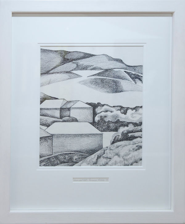 Robin WHITE, Houses and Hills, Porirua, 1970