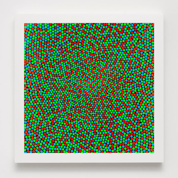 SPENCER FINCH, RGB (White), 2022