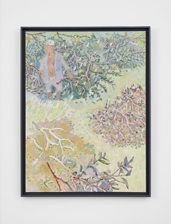 YUN-FEI JI, Man with Cut Down Trees, 2022