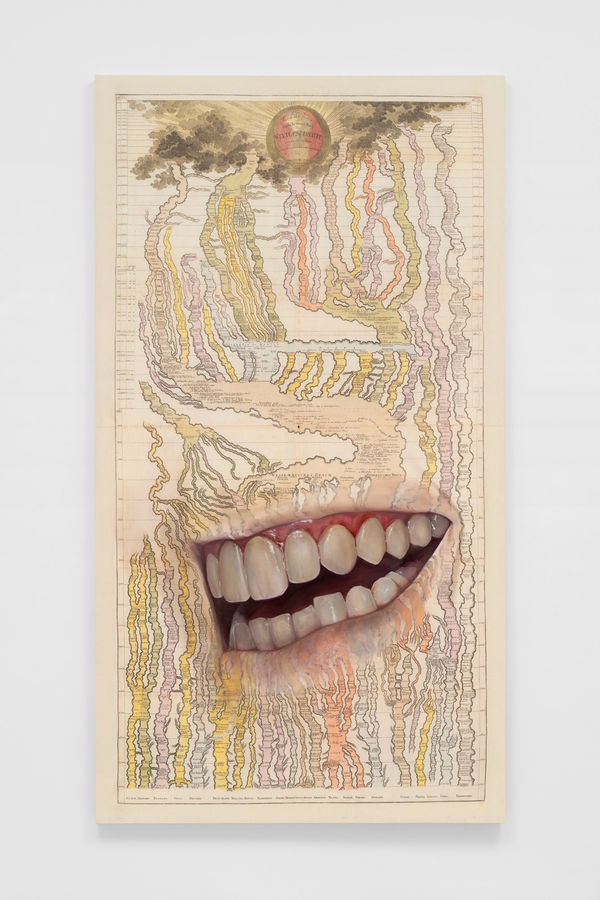 FIRELEI BÁEZ, Untitled (Der Strom der Zeiten oder bildliche Darstellung der Weltgeschichte), 2022