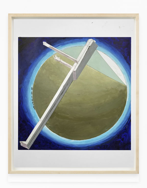 MERNET LARSEN, Study for Astronaut, Sunrise (after El Lissitzky), 2020