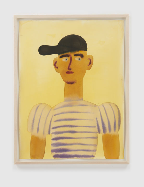 GRACE WEAVER, Untitled (Portrait of a Boy), 2021