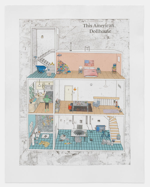 SIMON EVANS AND SARAH LANNAN, This American Dollhouse, 2023