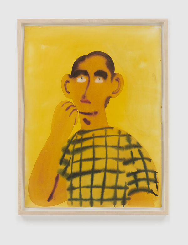 GRACE WEAVER, Untitled (Portrait of a Boy), 2021