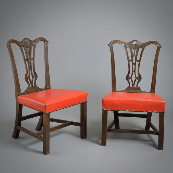SET OF FOUR SCOTTISH GEORGE III LABURNUM CHAIRS