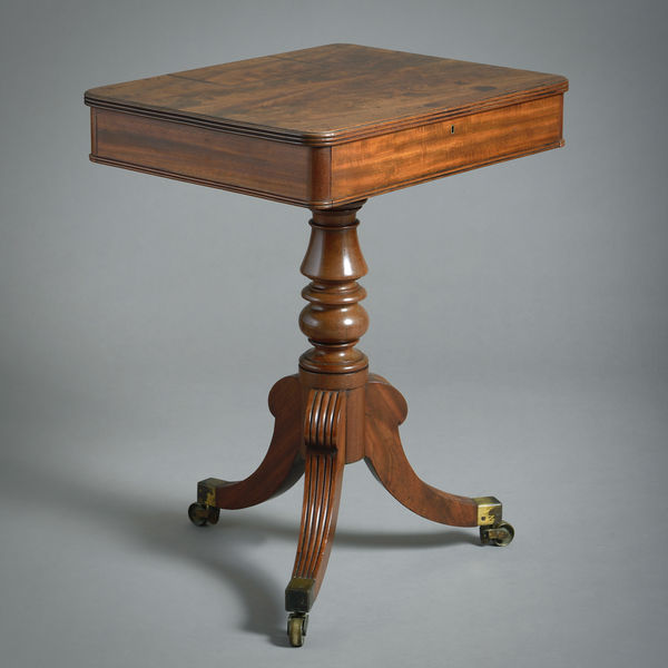 REGENCY MAHOGANY TRIPOD ‘CHAMBER’ TABLE ATTRIBUTED TO GILLOW'S