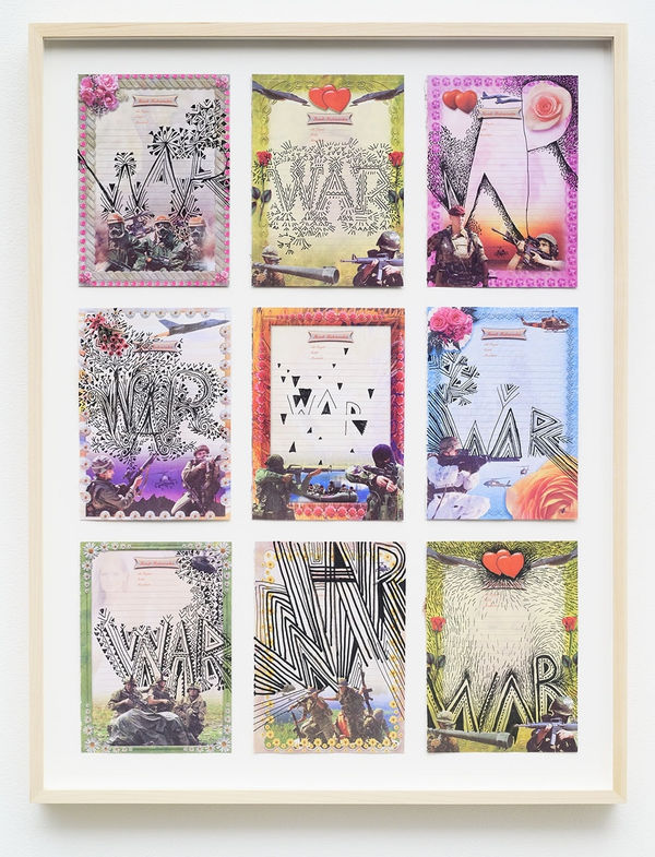 Dan Perjovschi, War ry, 2017