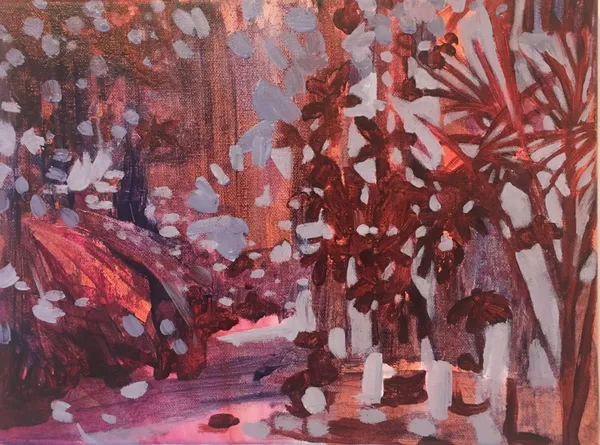 Elizabeth Schwaiger, Houseplant Seance IV, 2018