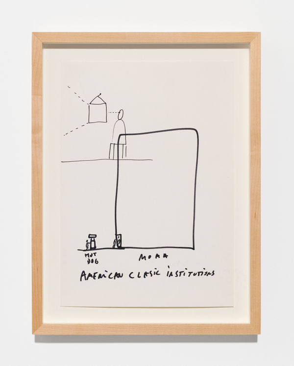 Dan Perjovschi, MoMA/NYTimes, 2008