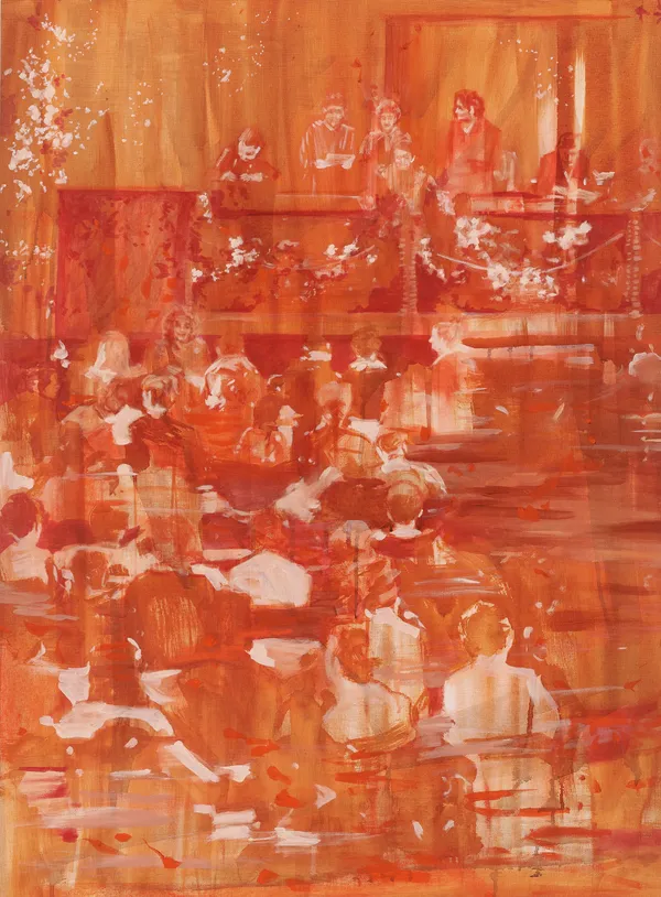 Elizabeth Schwaiger, Sunrise Behind Us, 2020