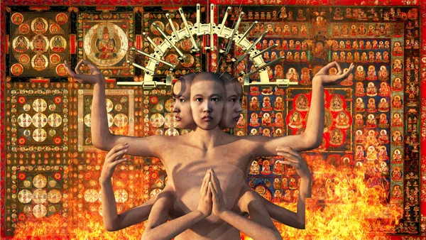 Lu Yang, Delusional Mandala, 2015