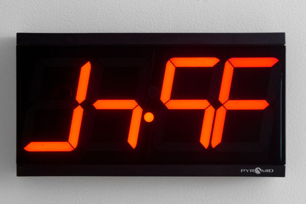 James Clar, The Current Time Is, 2018